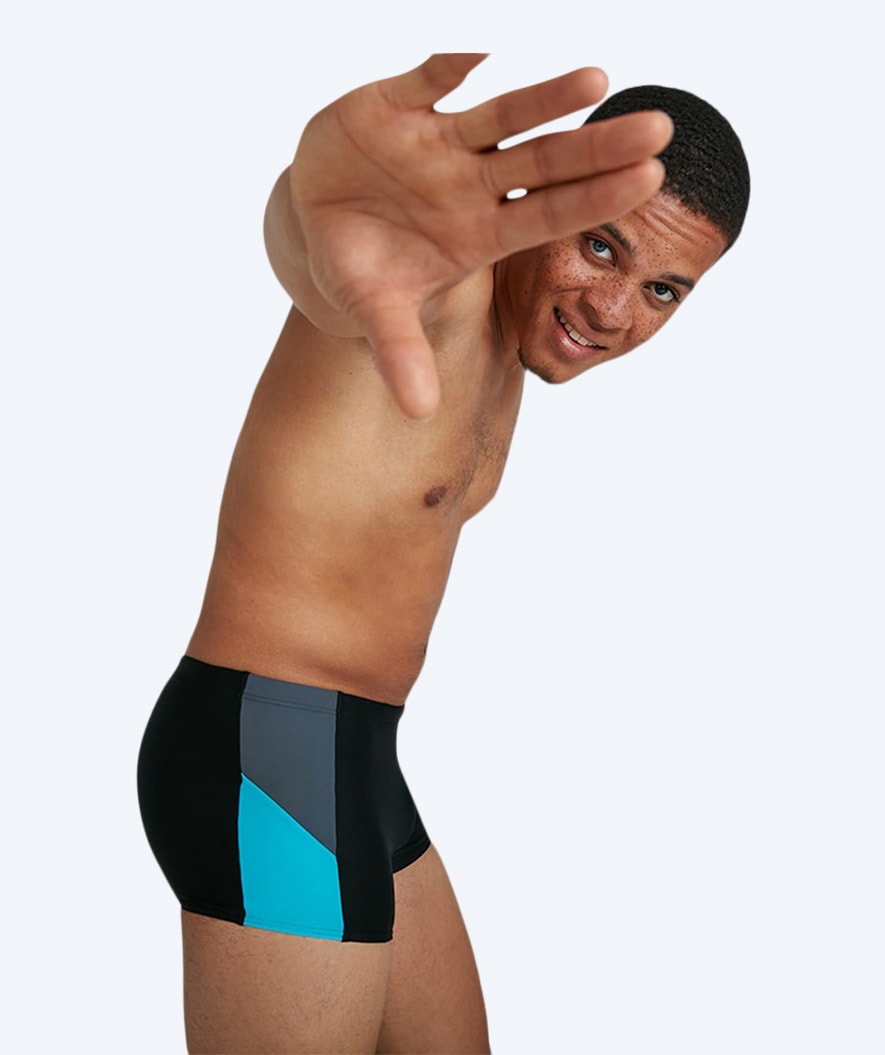 Speedo heren zwemboxers - Dive - Zwart/blauw