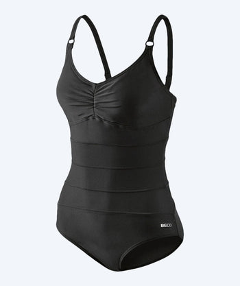 Beco dames badpak met borst ondersteuning - Butterfly 6431 - Zwart