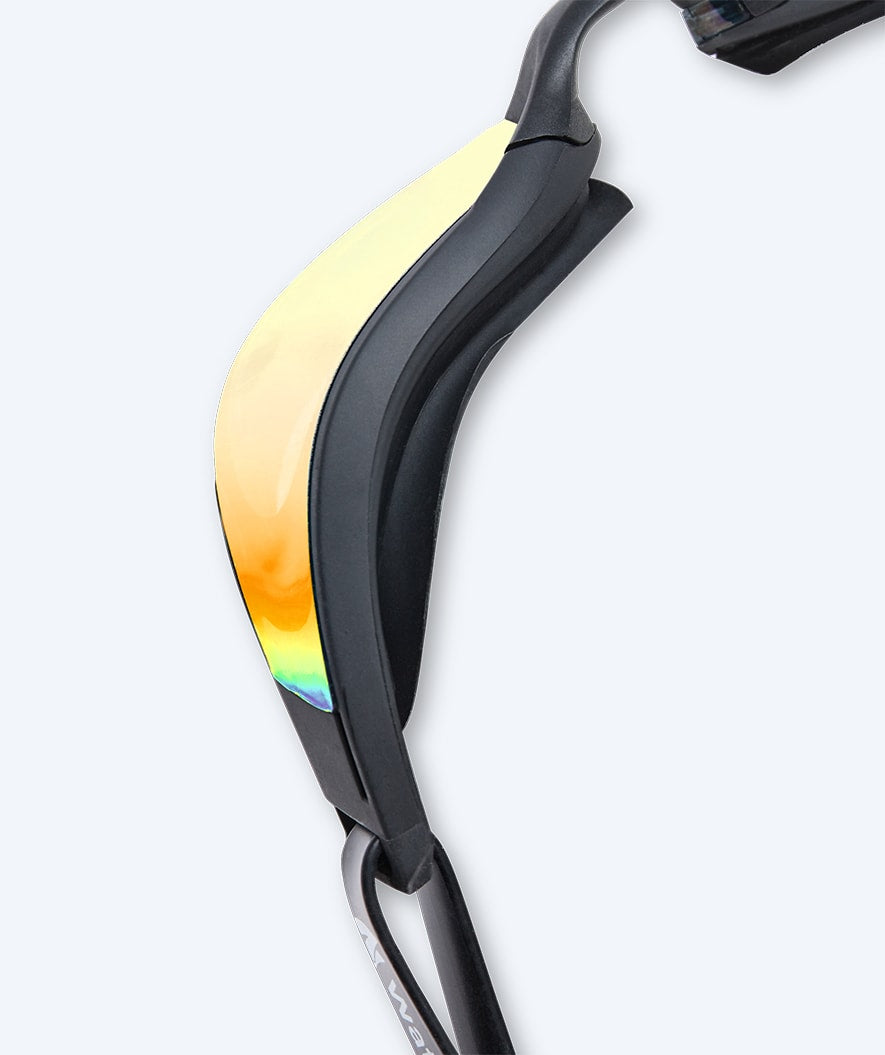 Watery zwembril - Instinct Ultra Mirror - Zwart/goud