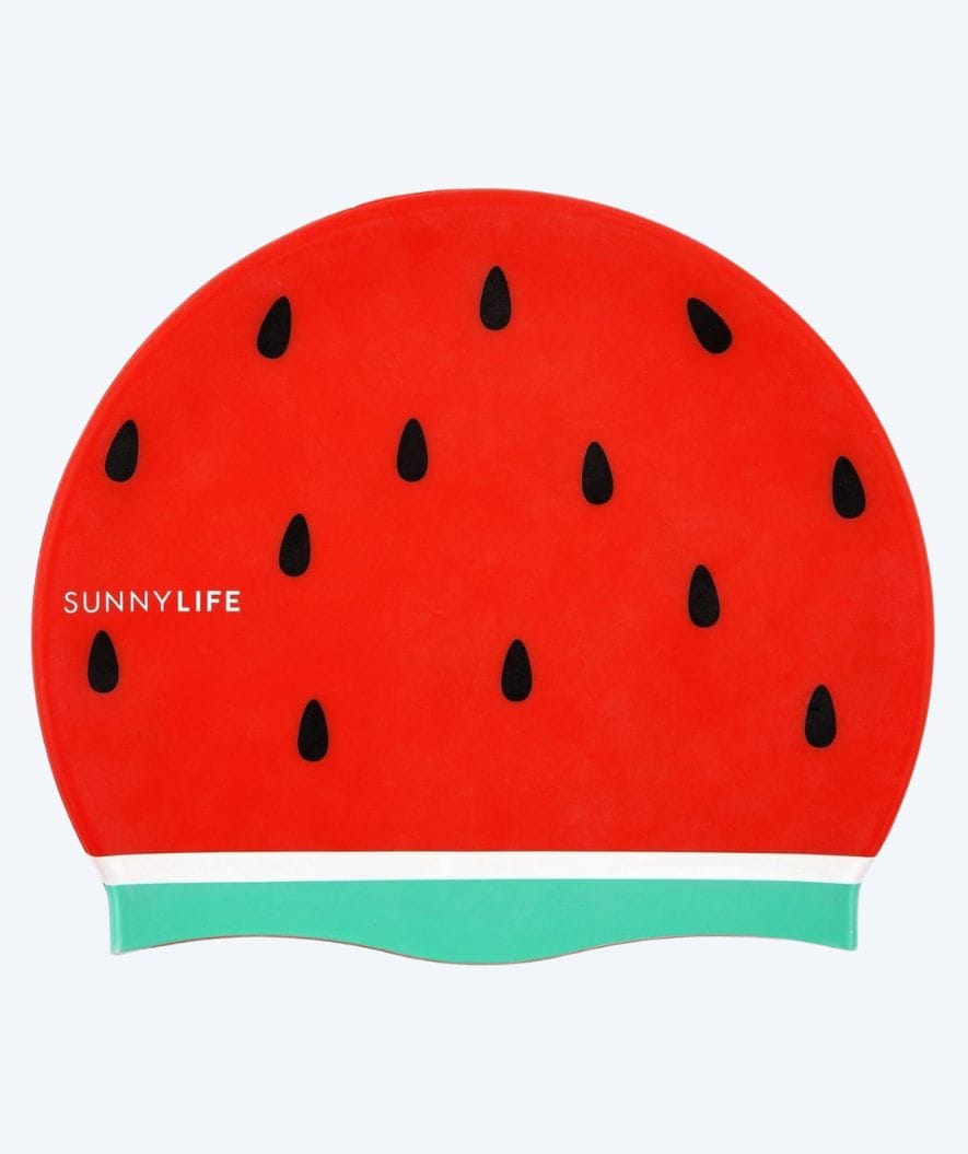 Sunnylife kind badmuts - Watermelon - Rood/groen