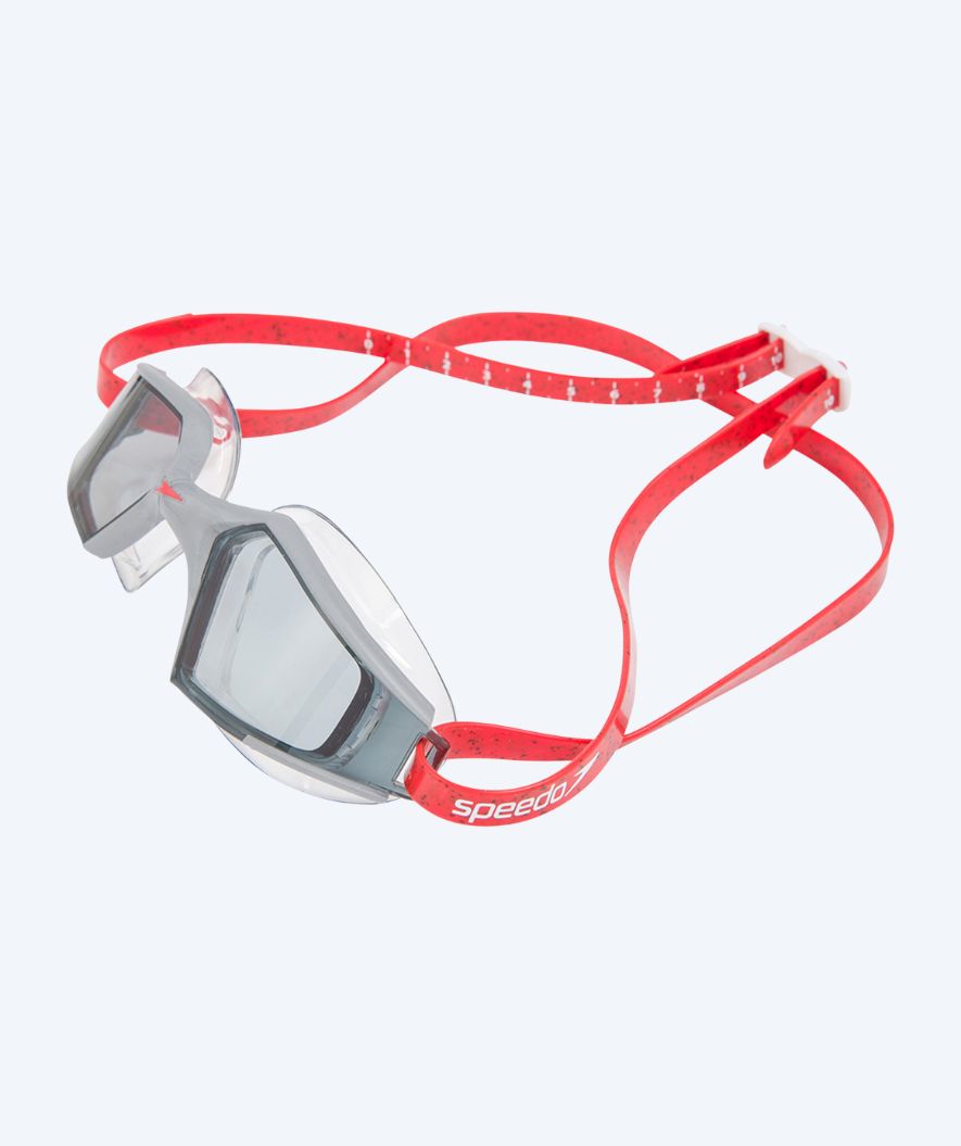 Speedo zwembril open water - AquaPulse Max 2 - Grijs/rood