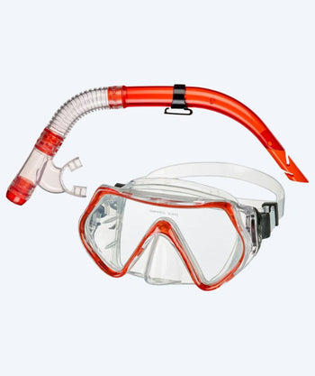 Beco Combo junior snorkelset (vanaf 12 jaar) - Bibione - Rood