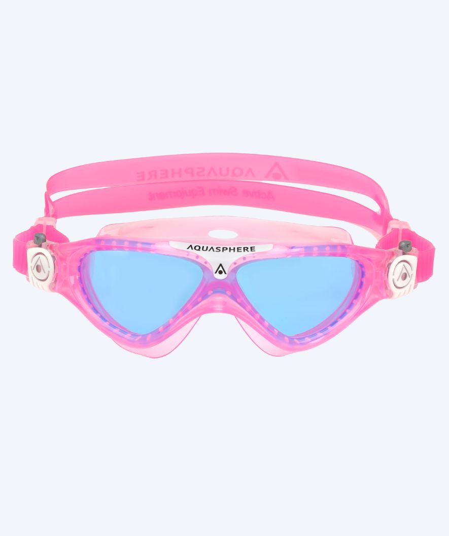 Aquasphere kind zwembril (6-15) - Vista - Roze (Blauw lens)