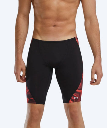 TYR heren zwemjammer - Blade Splice Waveform - Zwart/rood