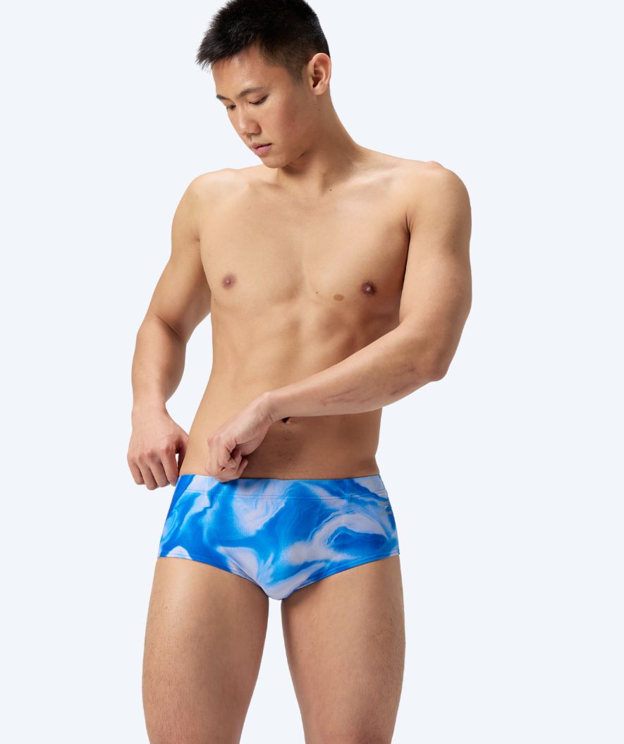 Speedo heren zwemboxers - ML Printed - Lichtblauw/wit