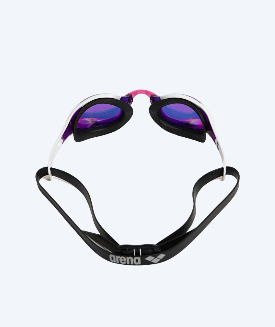 Arena Elite zwembril - Cobra Edge SWIPE Mirror - Wit/paars
