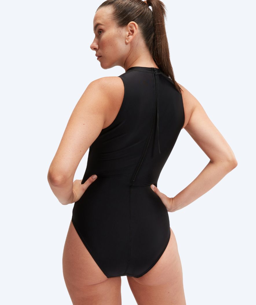 Speedo Dames End Logo One Piece Hydrasuit, Margarita Roze, 38 Speedo Dames End Logo One Piece Hydrasuit, Margarita Roze, 38