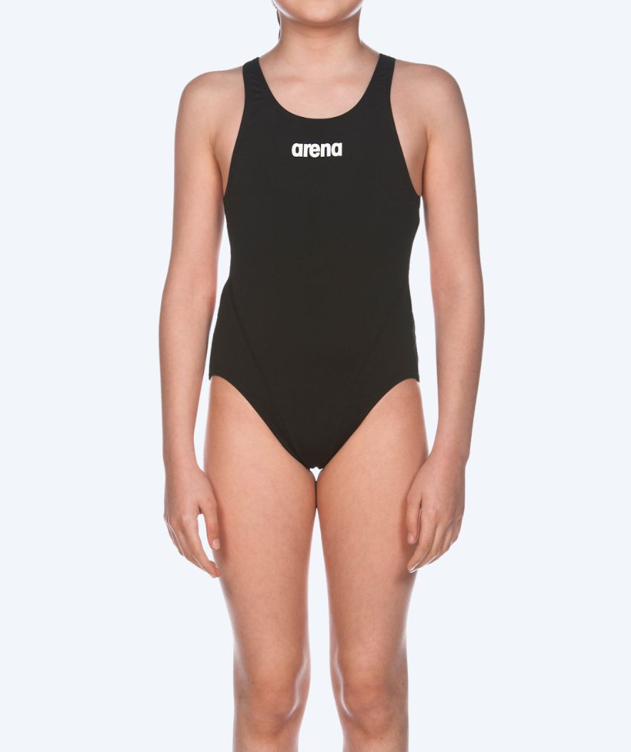 Arena meisjes badpak - Solid Swim Tech - Zwart