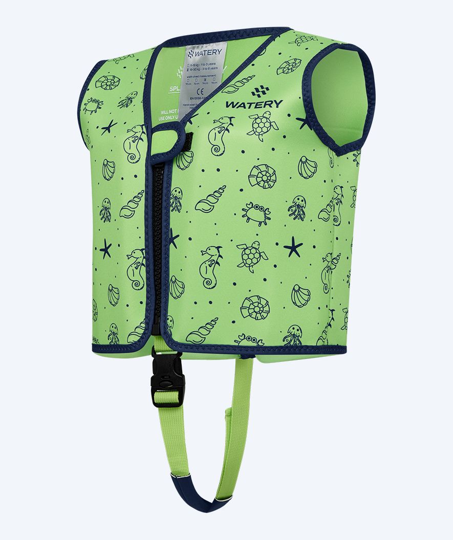 Watery kind zwemvest (1-6) - Splashy - Groen