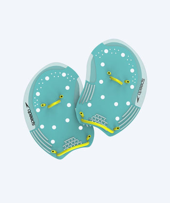 Speedo handpeddels - I.M. Tech - Turkoois/geel