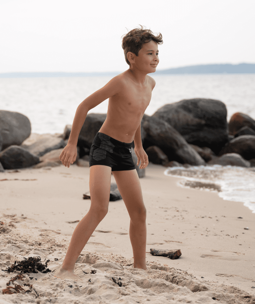 Watery jongens zwemboxers - Flaming Vegas Eco - Oranje Corner