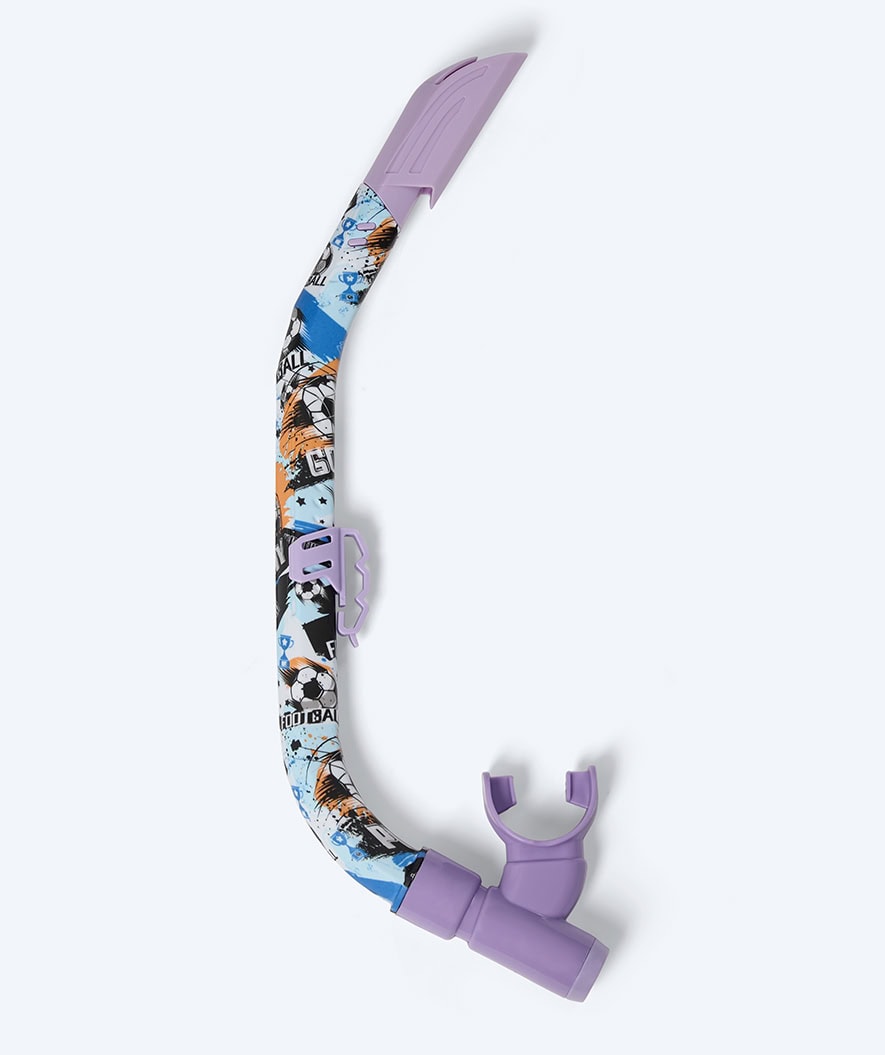 Watery junior snorkel (8-15) - Riku Camo - Paars