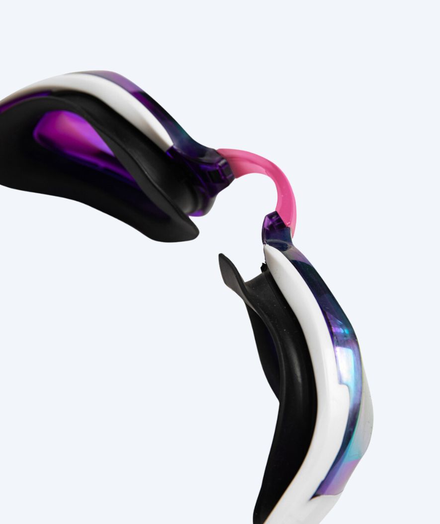 Arena Elite zwembril - Cobra Edge SWIPE Mirror - Wit/paars