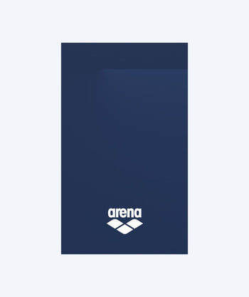 Arena microvezelhanddoek - Donkerblauw