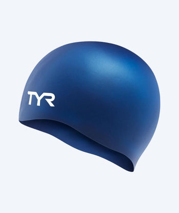 TYR badmuts - Silicone - Donkerblauw