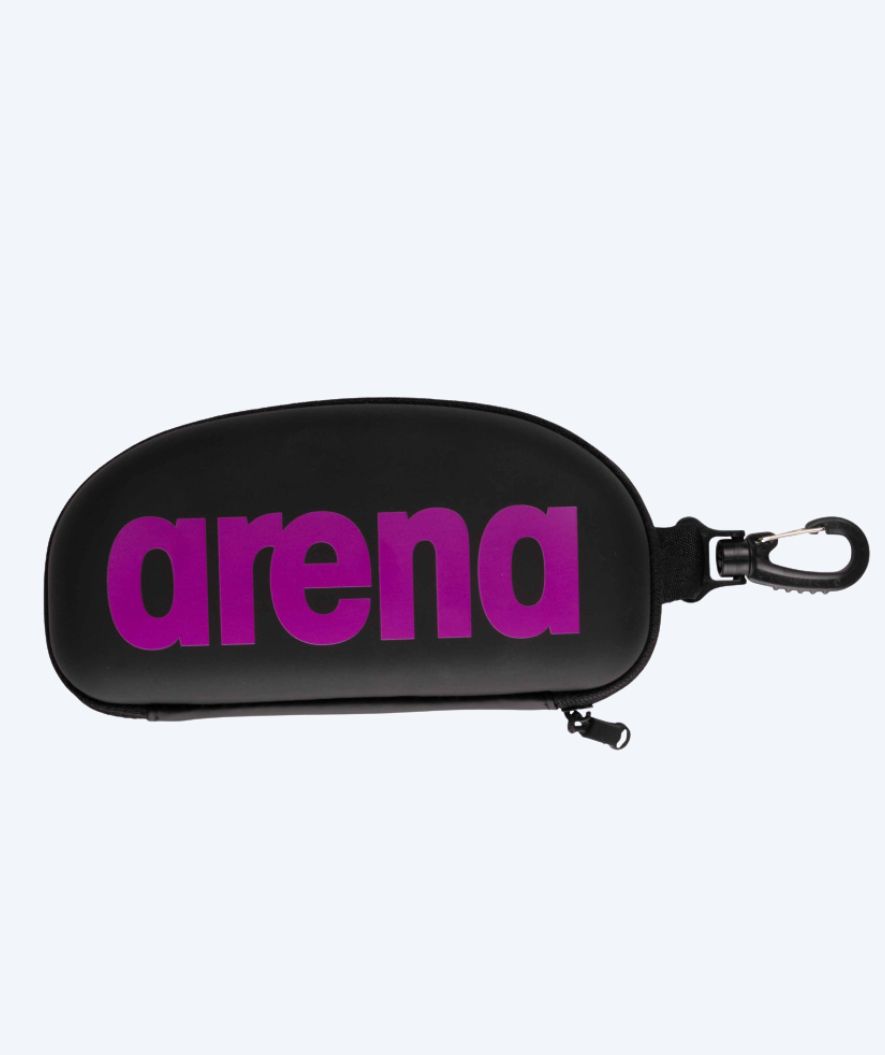 Arena zwembril opbergdoos - Zwart/paars