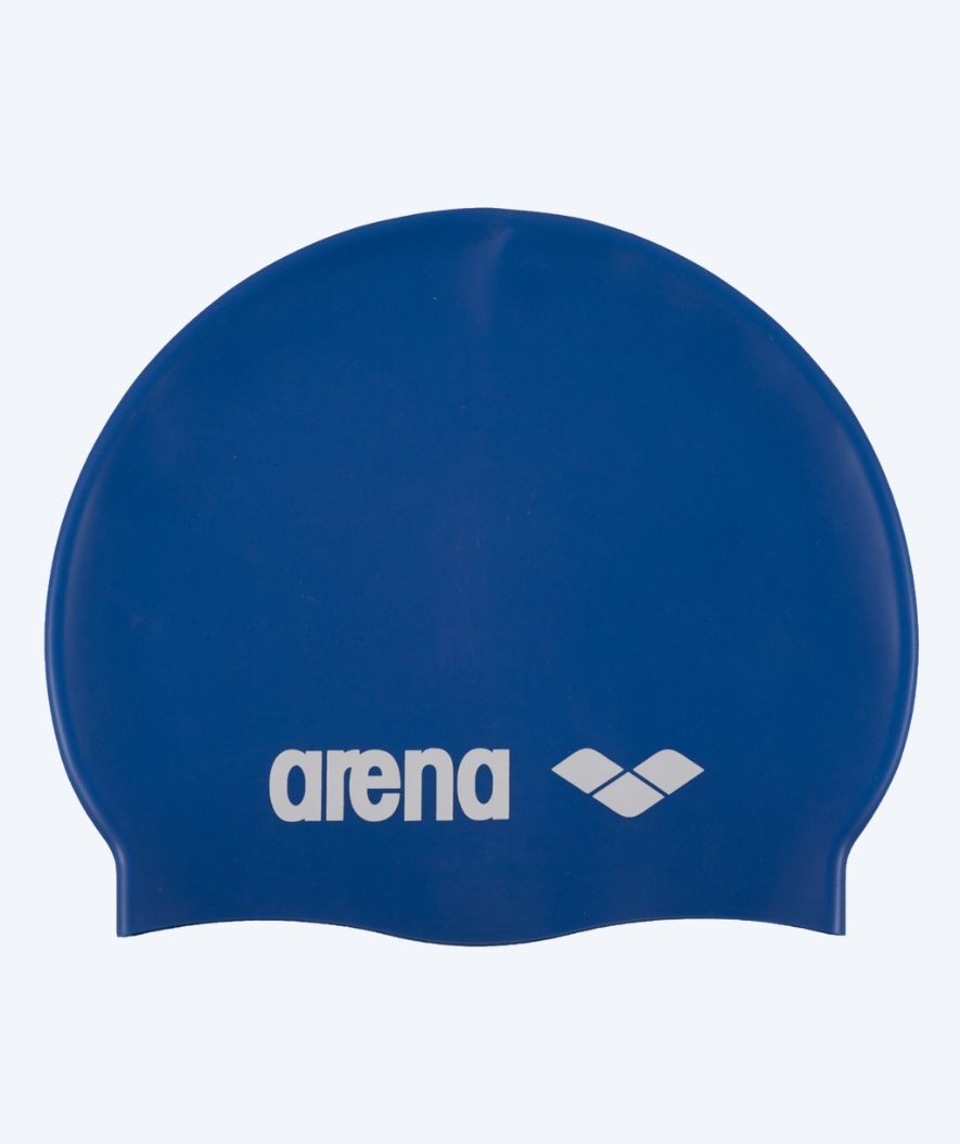 Arena junior badmuts (6-12) - Classic Silicone - Donkerblauw