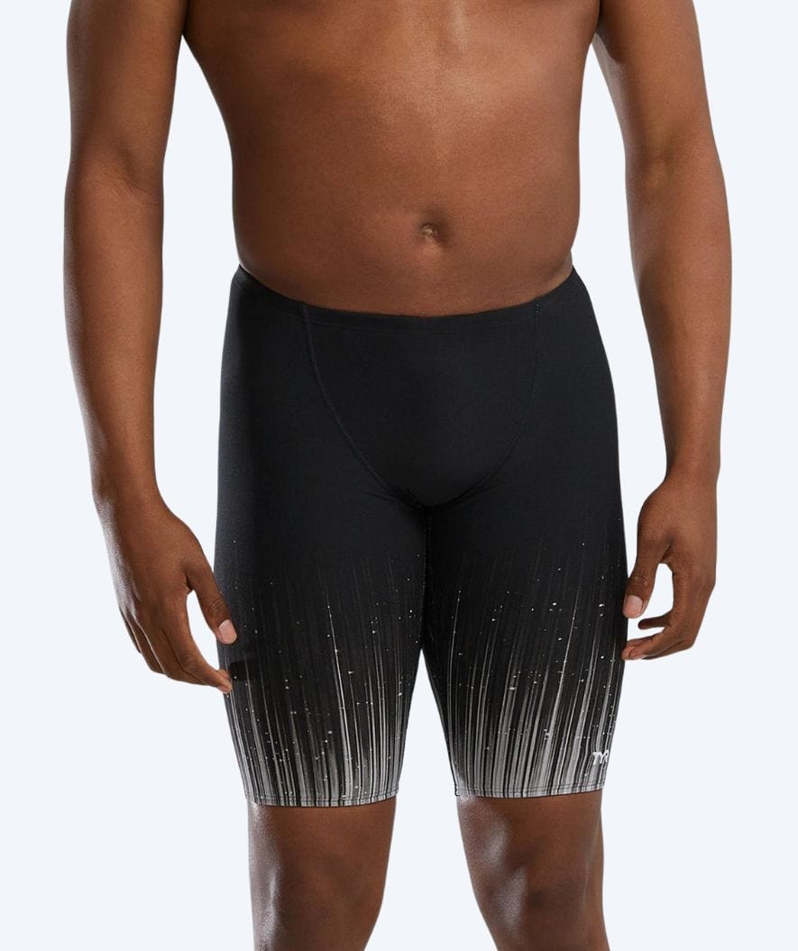 TYR heren zwemjammer - Durafast Elite Speedwarp - Zwart/wit