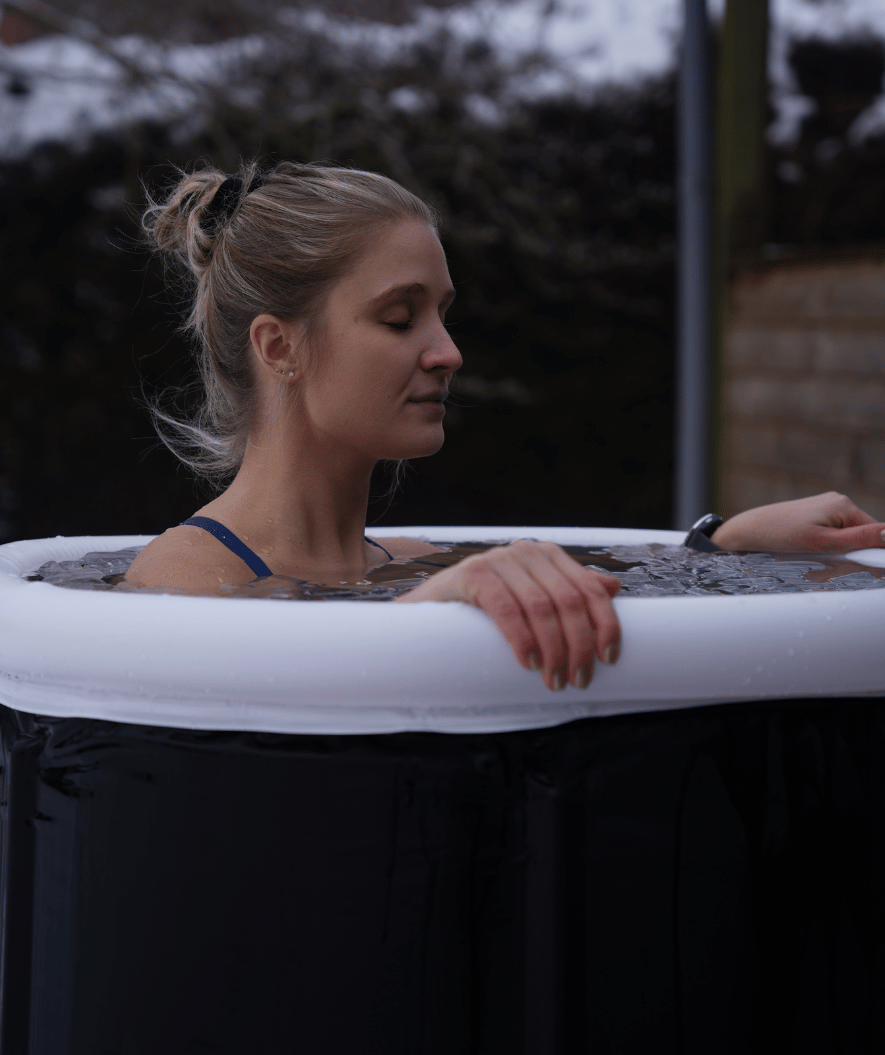 Watery opblaasbaar ijsbad - Hero - Zwart