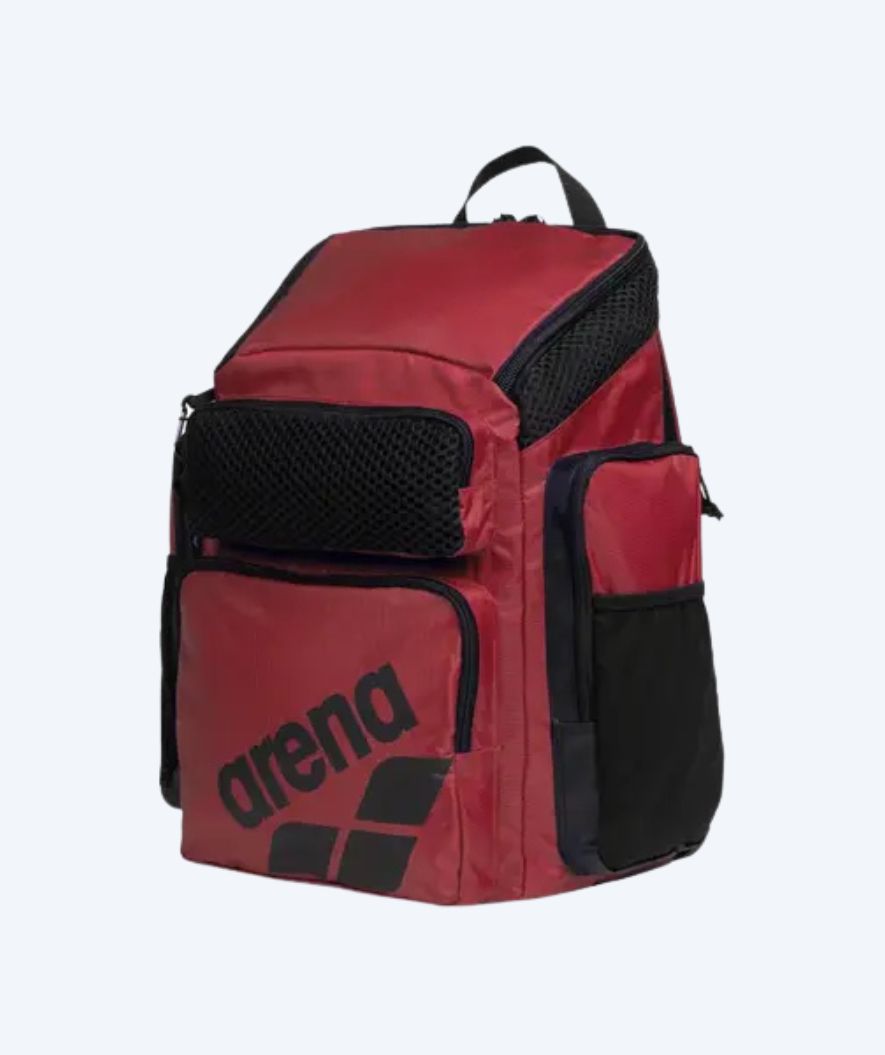 Arena zwemtas - One Go 45L - Donkerrood/zwart