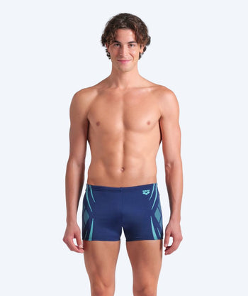 Arena shorts voor mannen - Poseidonia - Blauw