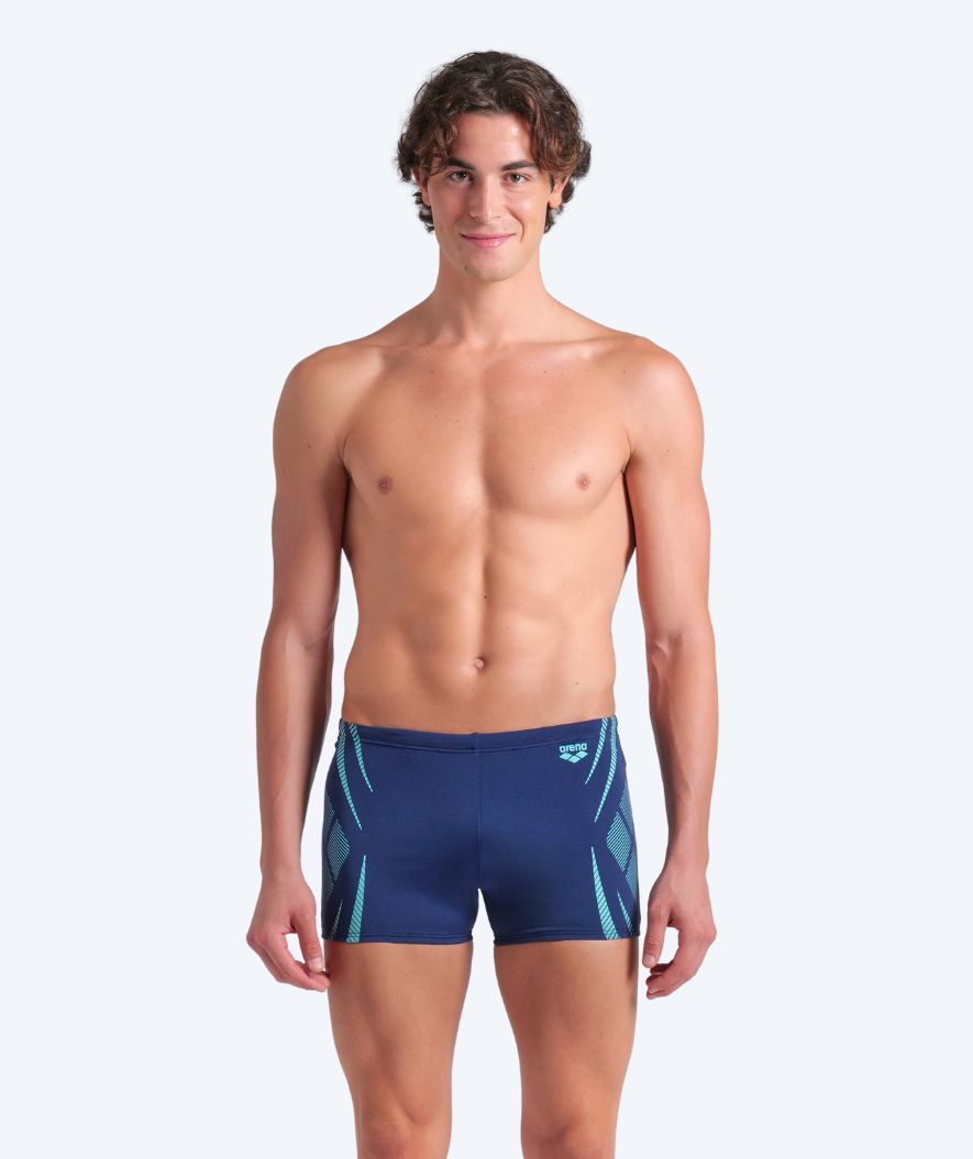 Arena shorts voor mannen - Poseidonia - Blauw