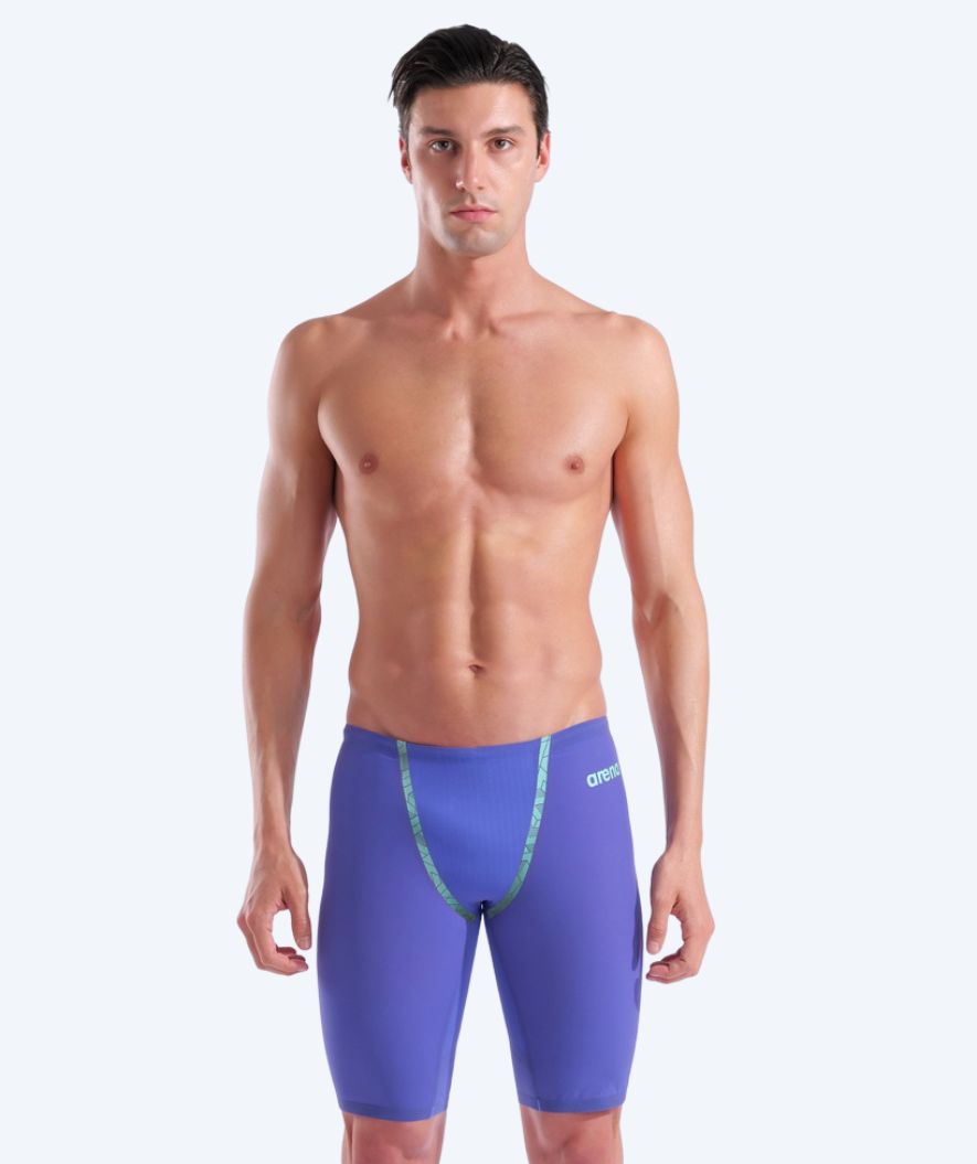 Arena heren wedstrijd zwembroek - Primo - Future Dusk/lichtblauw (Limited 2025)