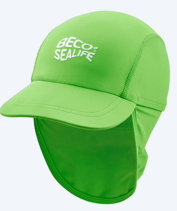 Beco kind zonnehoed - Sealife - Groen