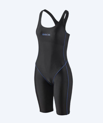 Beco dames badpak met pijpjes - Maxpower - Blauw/zwart