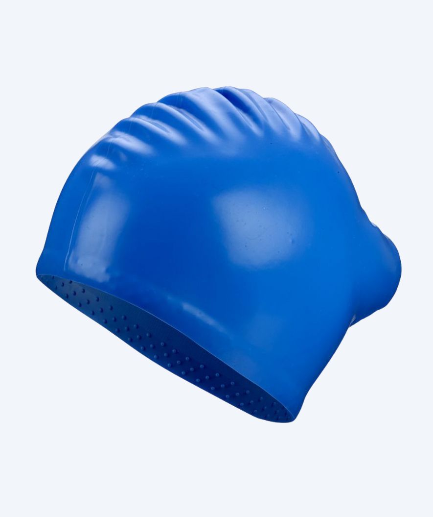 Beco lang haar badmuts - Silicone - Blauw
