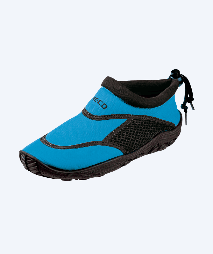 Beco kind neopreen waterschoenen - Turquoise/zwart