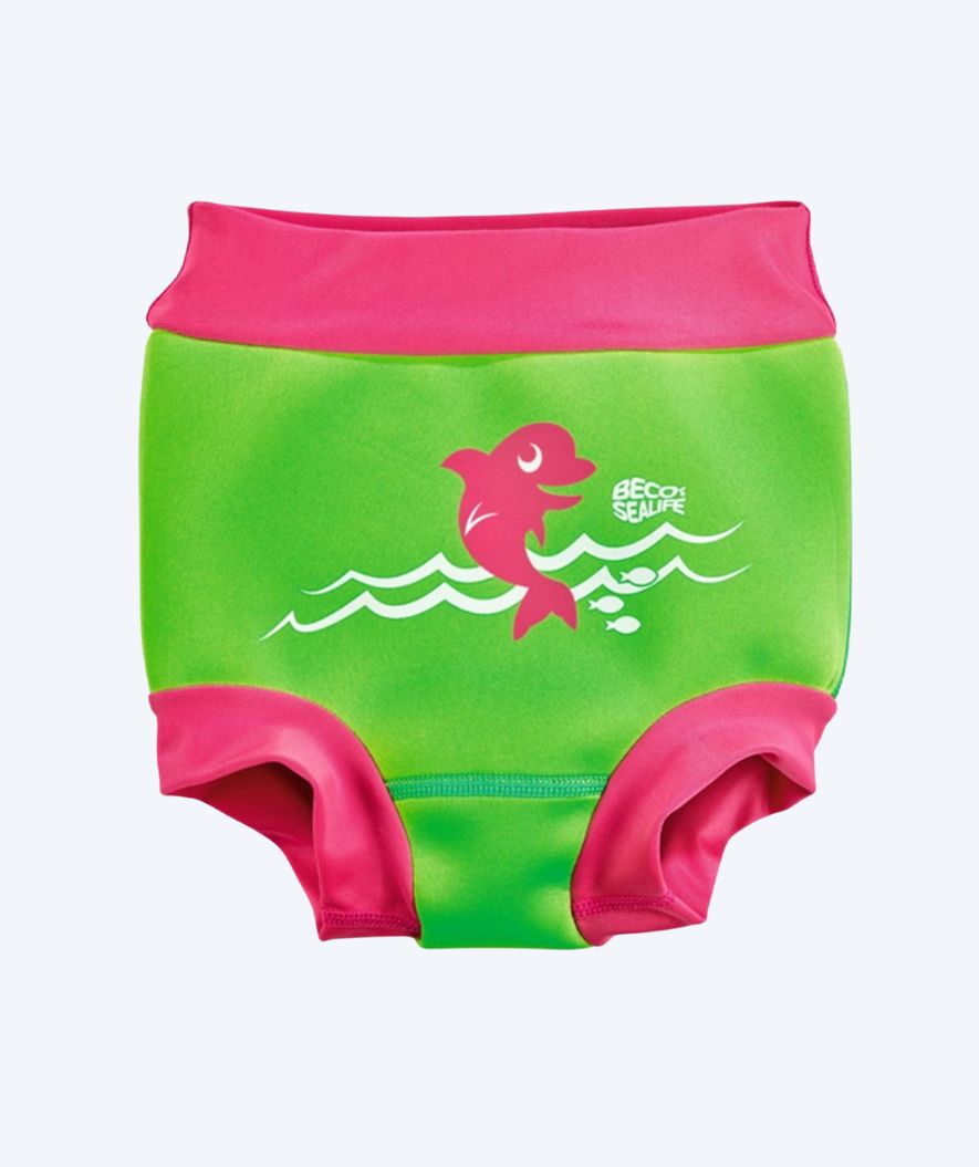 Beco kind zwemluier - Sealife - Roze/groen