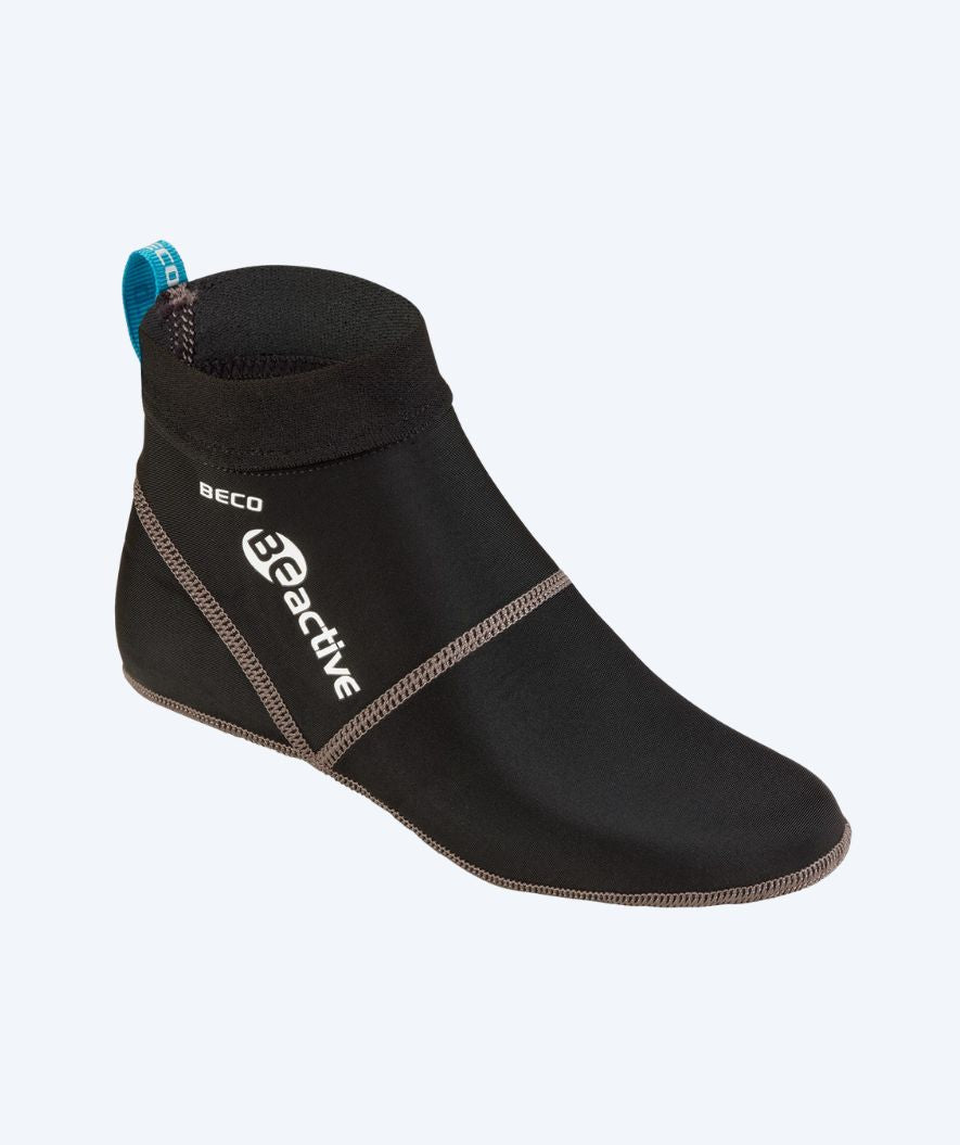 Beco open water neopreen sokken - Zwart/zilver