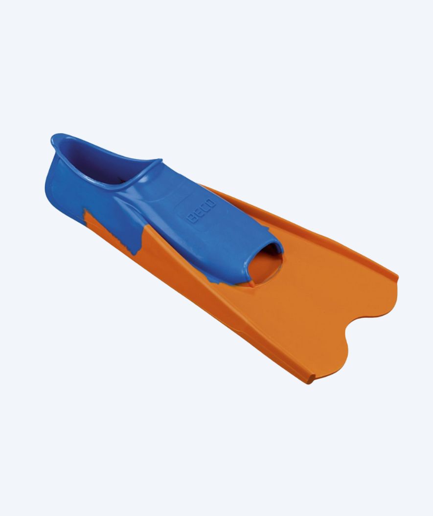 Beco zwemvinnen - Rubber Short Fins - Oranje/blauw