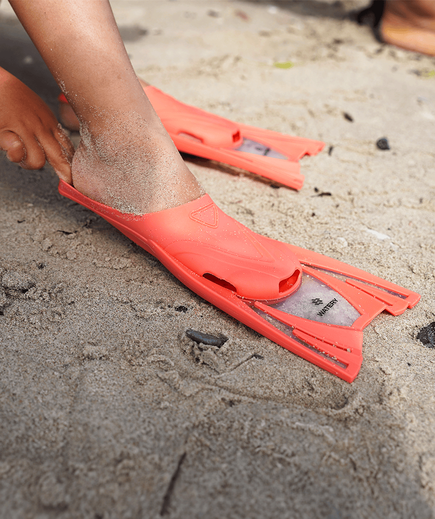 Watery kind zwemvliezen (25-34) - Bimasha - Roze