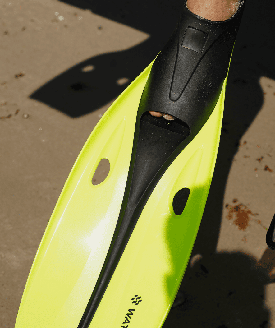 Watery volwassenen snorkelset (vanaf 15 jaar) - Fenton/Breeve - Zwart