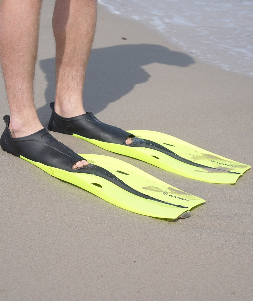 Watery volwassenen snorkelset (vanaf 15 jaar) - Fenton/Breeve - Zwart