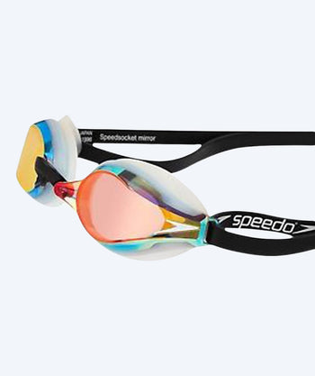 Speedo Elite zwembril - Speedsocket 2 Mirror - Gold