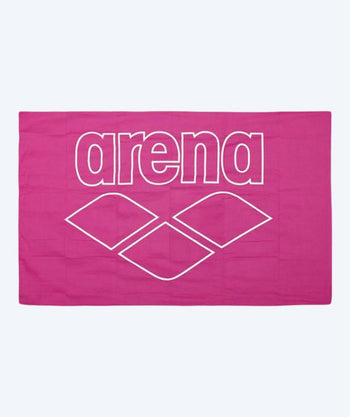 Arena microvezel handdoek 145*90 cm - Halo - Roze