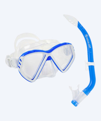 Aqualung kind Combo snorkelset (8-18) - Combo Cub - Helder/blauw