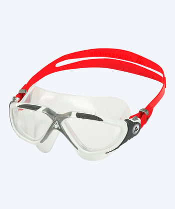 Aquasphere zwemmasker - Vista - Wit/rood