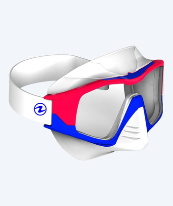 Aqualung volwassenen duikmasker (vanaf 16 jaar) - Vita - Blauw/rood