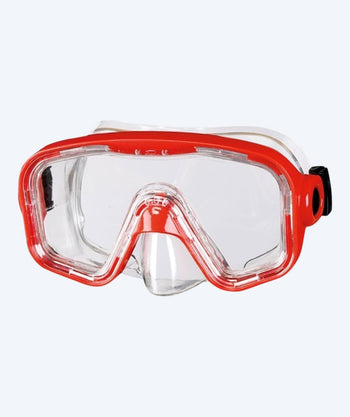 Beco junior/volwassenen duikmasker (+12) - Bahia - Rood