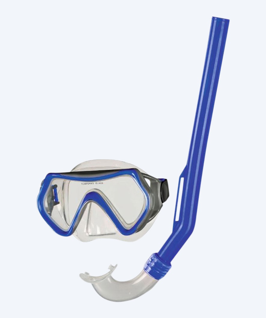 Beco kind snorkelset (4-12) - Pula - Blauw