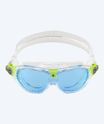 Aquasphere kind duikbril (3-10) - Seal 2 - Wit/helder (Blauw lens)
