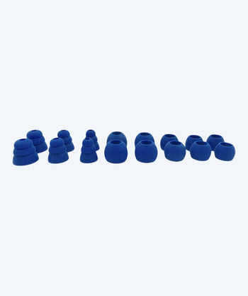 H2OAudio oordopjes - 12 stuks in 6 maten - Surge Replacement - Blauw