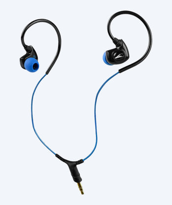 H2OAudio waterdichte oordopjes - Surge SX10 Kort Snoer - Blauw