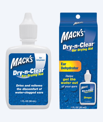 Mack's oordopjes kit tegen water in de oren - Dry-n-clear