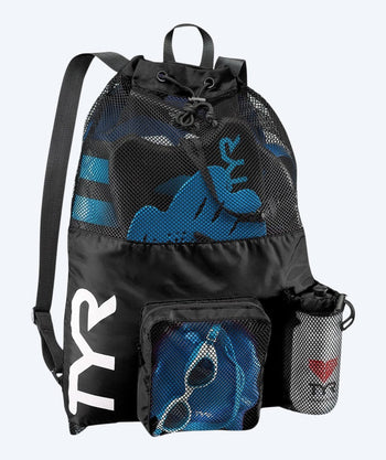 TYR zwemnet - Big Mesh Mummy 40L - Zwart