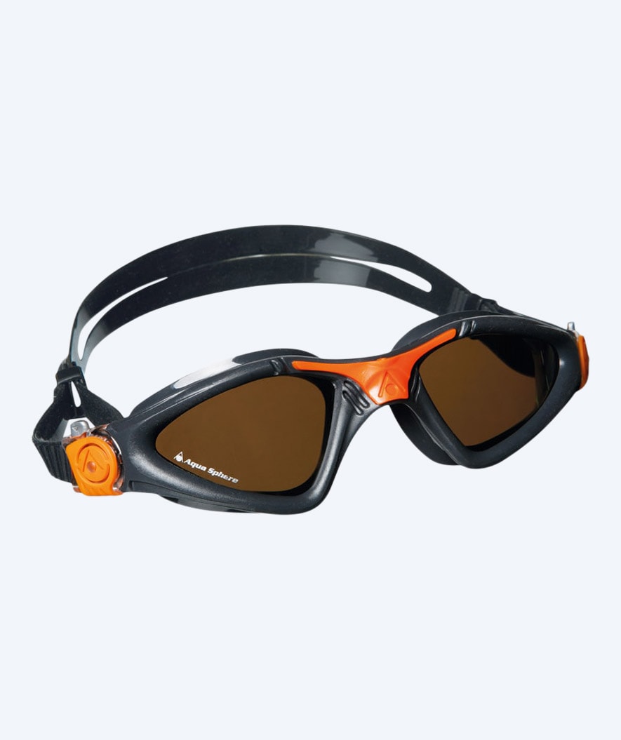 Aquasphere training zwembril - Kayenne Polarized - Oranje